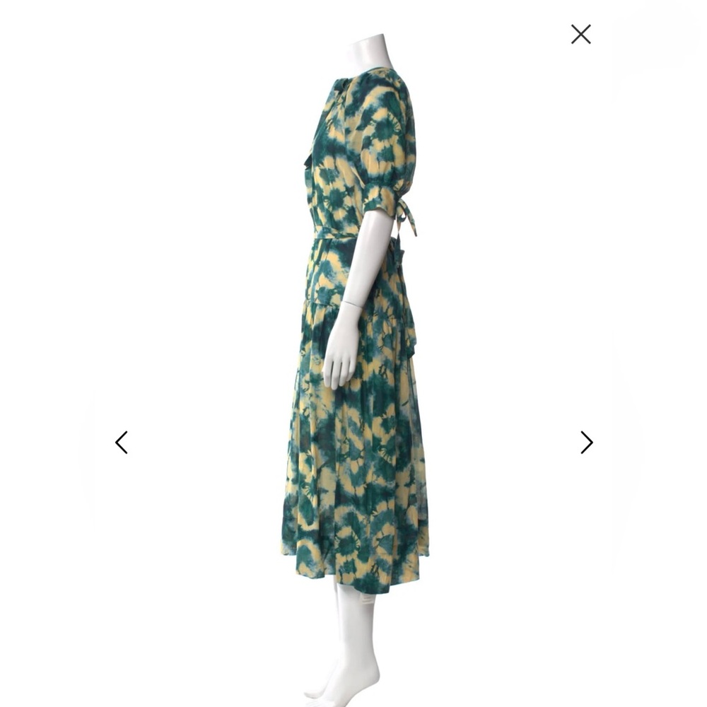 ❗️Ulla Johnson STUNNING / Selena Tie dye printed dress - Picture 5 of 6